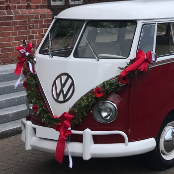 VW Bulli T1 Rot Weiss Volkswagen Selbst fahren