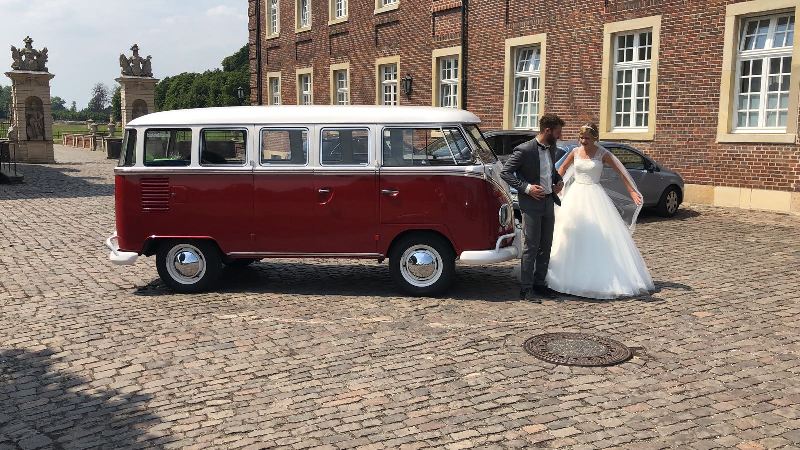 VW Bulli T1 rot / Red Flower 1963 – Bild 2