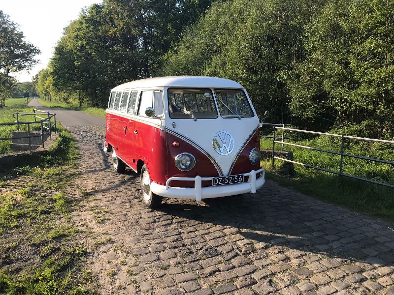 VW Bulli T1 rot / Red Flower 1963 – Bild 3