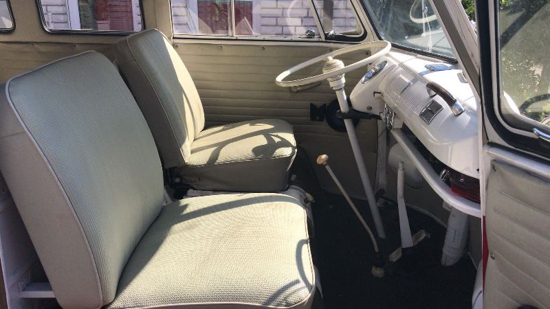 VW Bulli T1 rot / Red Flower 1963 – Bild 5
