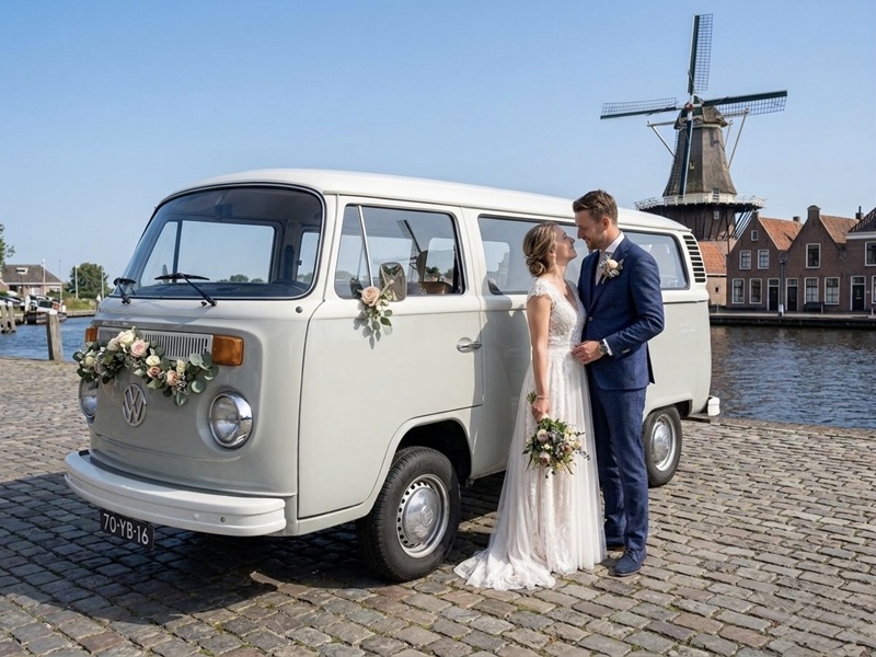 VW Bulli t2 grau volkswagen bulli hochzeit toeren