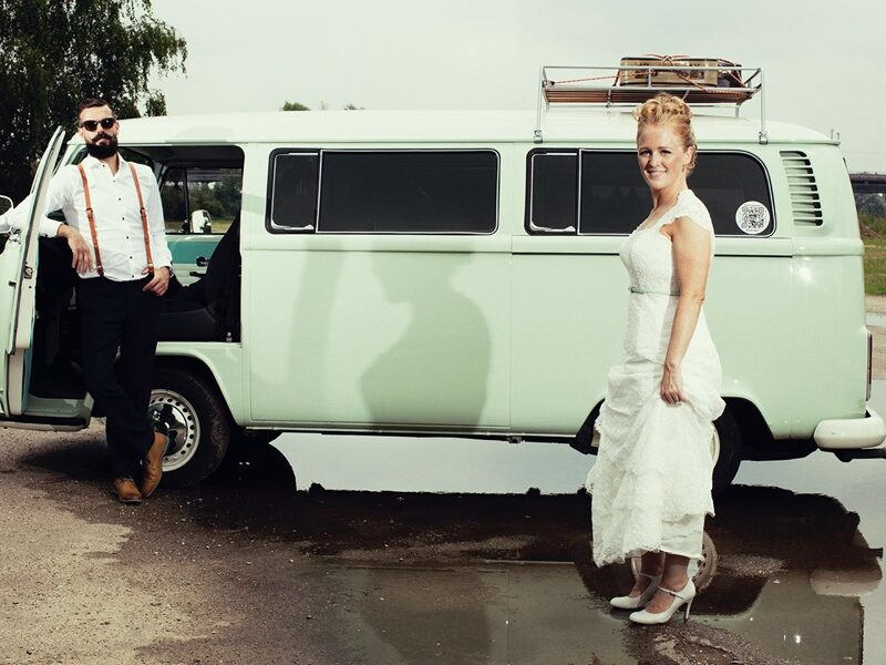 VW Bulli T2ab mint mieten Hochzeit Nordrhein-Westfalen