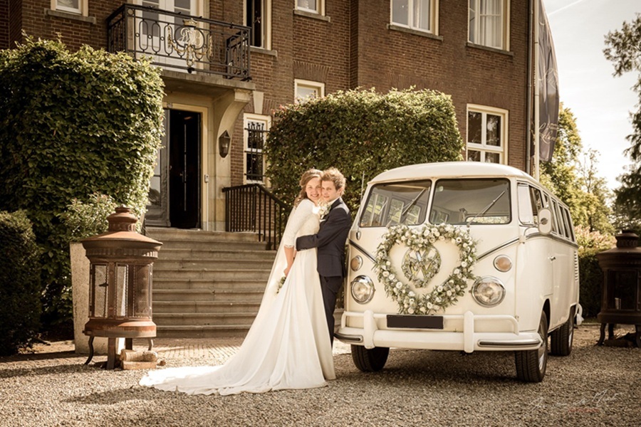 Hochzeitsbulli T1 weiß mieten VW Bus Hochzeit Niedersachsen